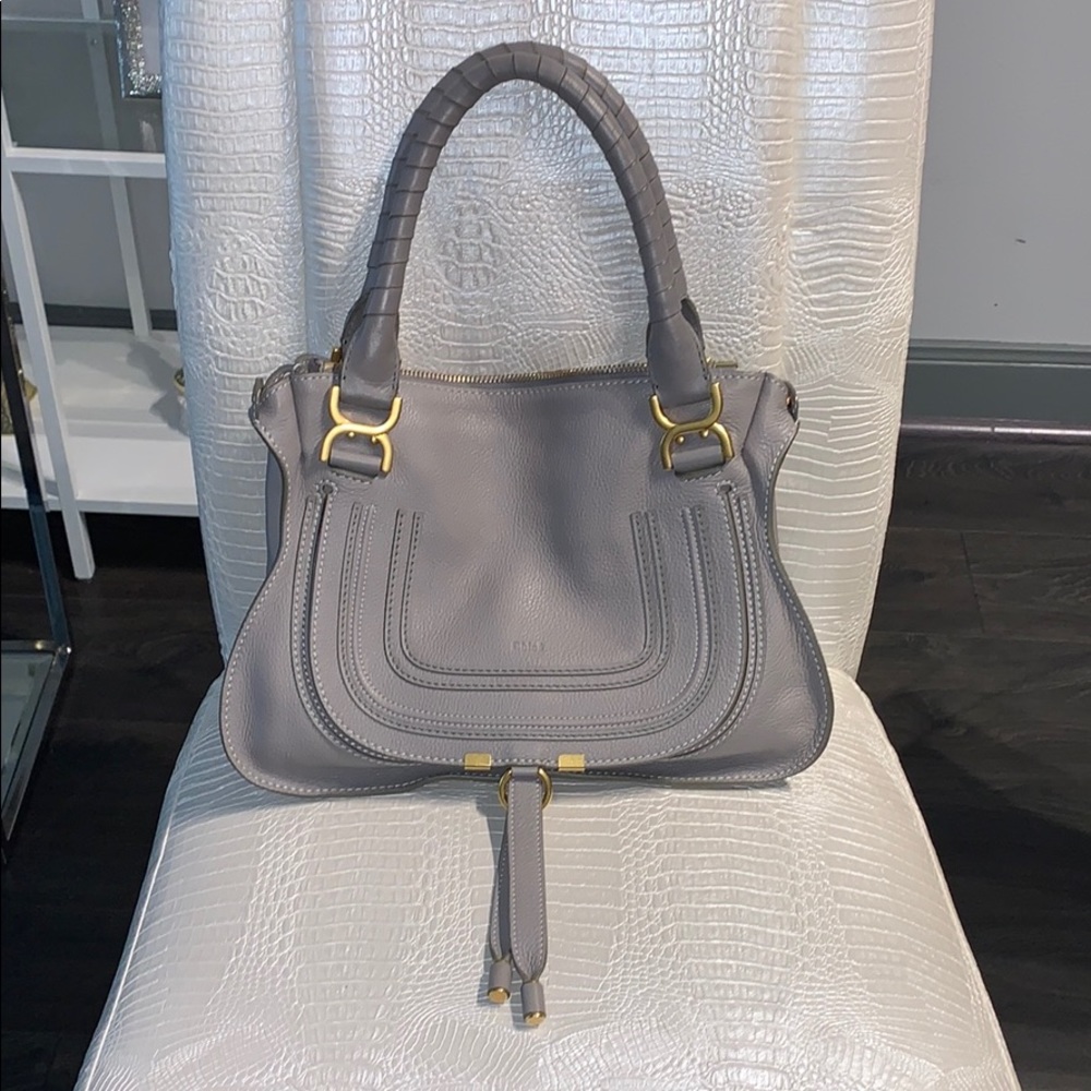 Chloé Medium Marcie Leather Satchel